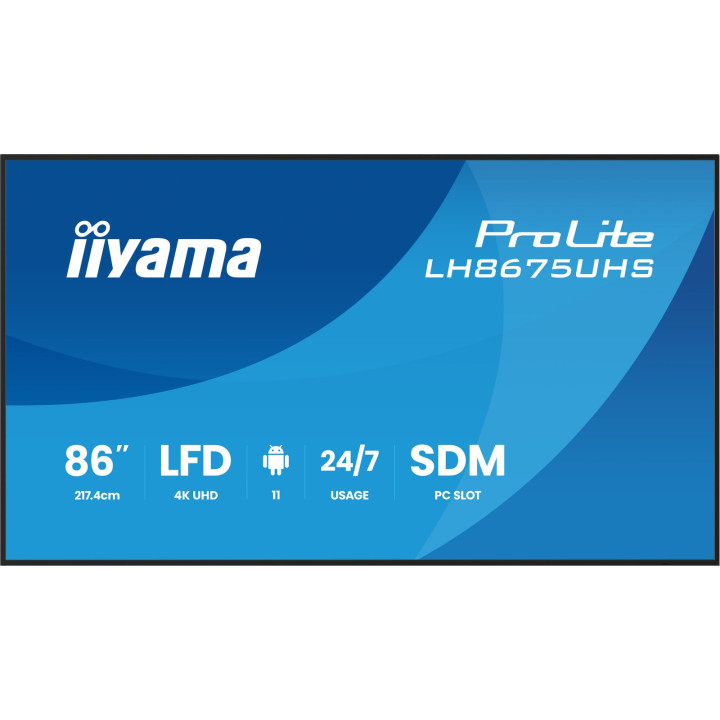 IIYAMA 86  LCD UHD SDM-L